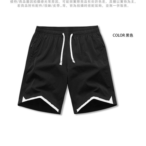 加大尺碼(M~8XL) 口袋拉鍊設計 假兩件造型 薄款褲 男生短褲 涼爽 休閒短褲 短褲,薄短褲,冰絲,速乾短褲,男生短褲,休閒褲,休閒短褲,叫阿潮