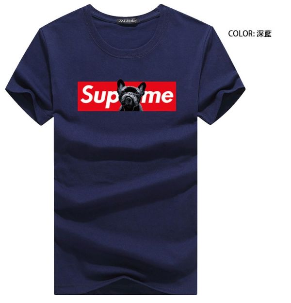 現貨【灰XL】SUPERME 狗狗造型 舒適透氣 短袖T恤 上衣,T恤,短袖,情侶