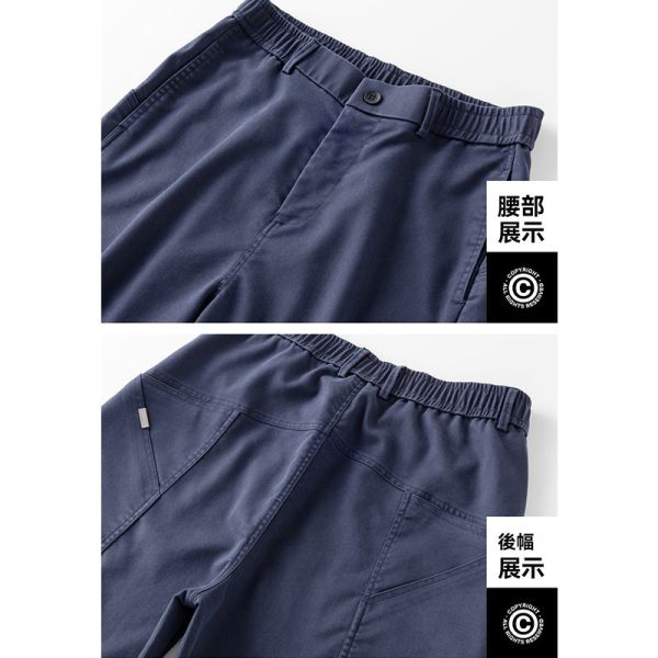 寬鬆有型 個性口袋設計 休閒長褲 寬褲,長褲,休閒褲,男生褲子,叫阿潮
