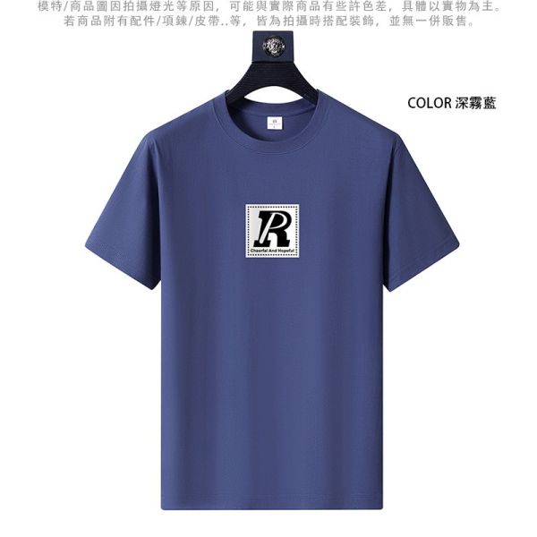 圓領 加大尺碼(S~6XL) 情侶t恤 純棉 字母LOGO 短袖t恤 T恤,短袖T恤,情侶T恤,純棉T恤,棉T,男生短袖,短T,叫阿潮