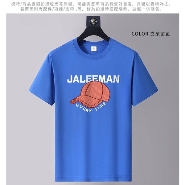 圓領 加大尺碼(M~6XL) 情侶款 棉質 棒球帽圖案 短袖t恤 短袖t恤,t恤,短袖,男生t恤,情侶t恤,純棉,棉質,叫阿潮