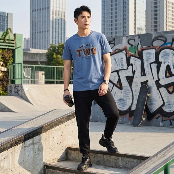 加大尺碼(S~6XL) 韓系純棉短袖T恤 美式印花百搭舒適情侶t恤 短袖t恤,情侶t恤,大尺碼t恤,純棉t,印花T恤,韓系上衣,叫阿潮