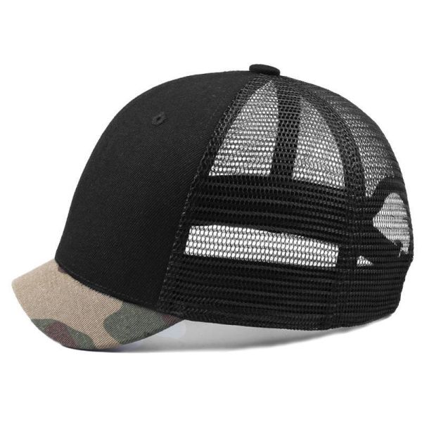 日系短簷帽 復古短帽沿棒球帽 短檐帽,棒球帽,迷彩帽,短檐棒球帽,日系短帽,叫阿潮