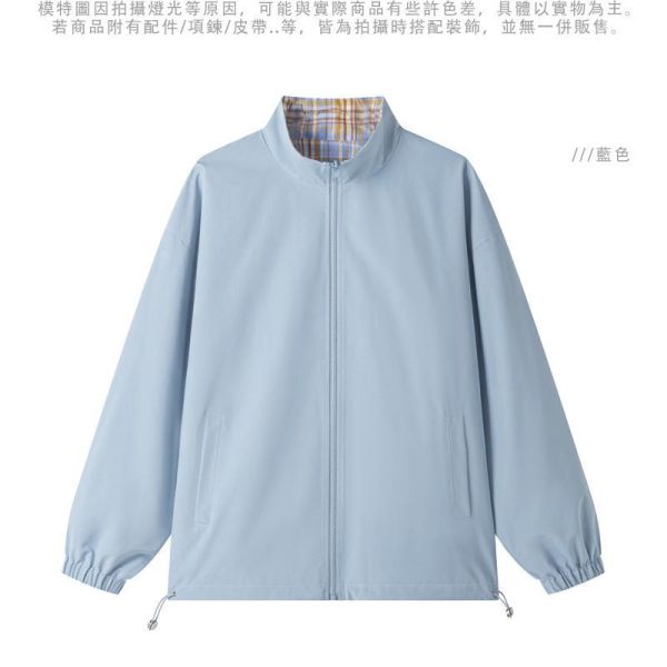 雙面可穿 潮流格紋休閒外套 外套,雙面穿外套,格紋外套,風衣外套,夾克,男生外套,兩穿外套,叫阿潮