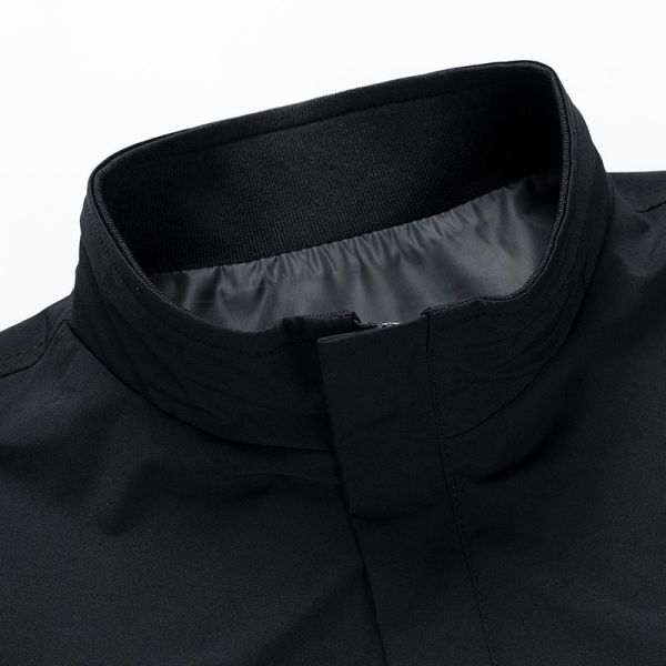 現貨【灰L】修身素色 立領夾克外套 外套,夾克,風衣,立領外套,男生外套,叫阿潮