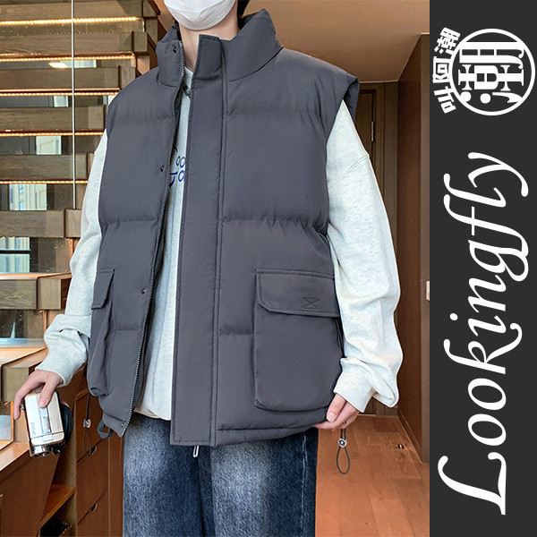 情侶背心 鋪棉保暖 潮流率性 背心外套 情侶背心,背心外套,背心,厚背心,鋪棉,保暖,叫阿潮