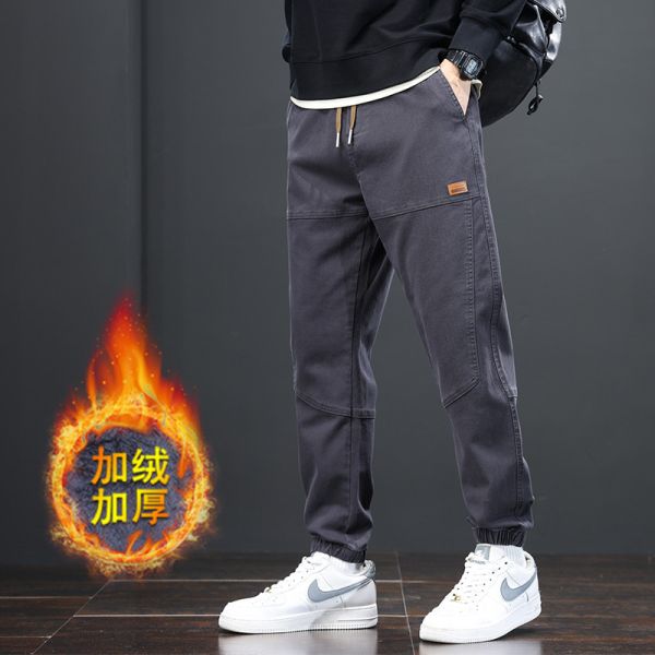 兩種選擇 保暖刷毛 一般款 立體剪裁 修身款 縮口褲 休閒長褲 厚長褲,保暖長褲,縮口褲,休閒長褲,男生長褲,叫阿潮
