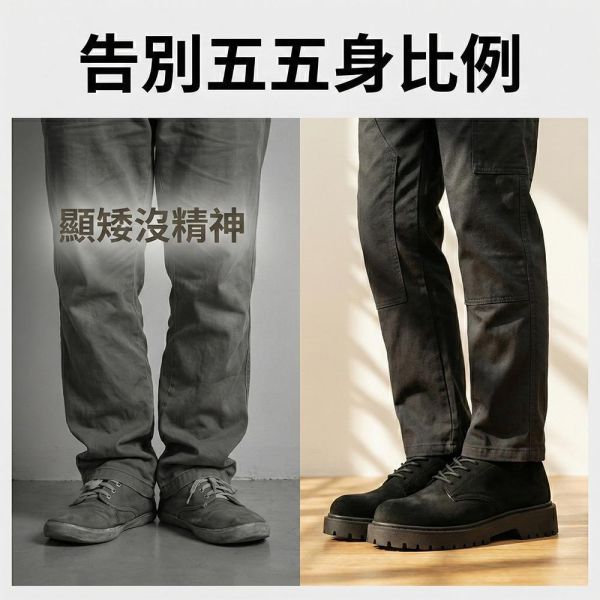 復古麂皮厚底德比鞋 男生工裝鞋 防滑百搭男鞋 德比鞋,厚底鞋,休閒鞋,麂皮鞋,鞋子,增高鞋,叫阿潮,工裝鞋