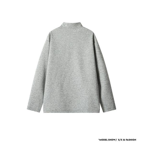 韓系 亨利領長袖上衣 百搭素色 長袖t恤 長袖t恤,亨利領,冬天上衣,韓系衣服,叫阿潮