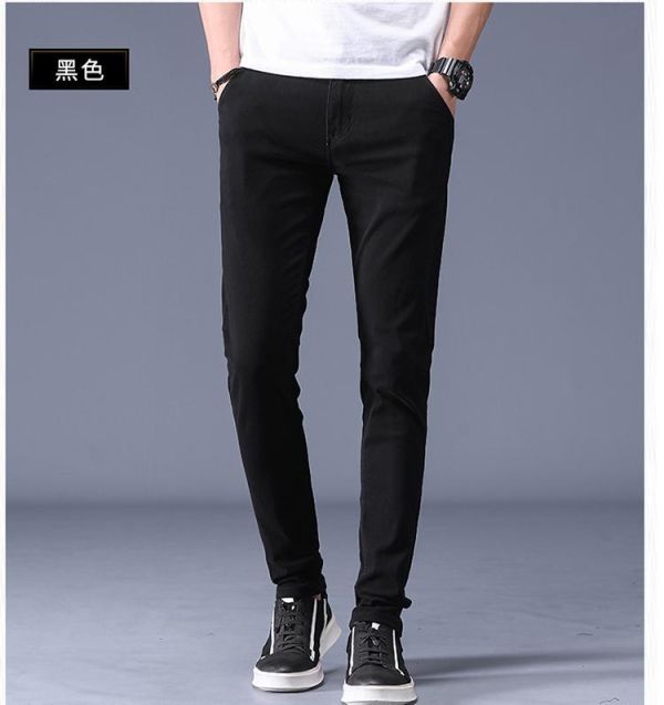 現貨【黑色36、卡其36】不敗卡其褲 修身褲管 皮標設計休閒長褲 長褲,休閒褲,褲子,卡其褲,叫阿潮