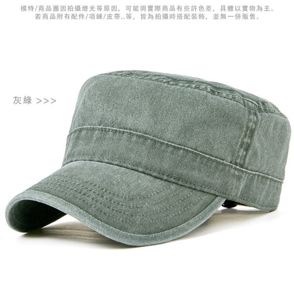 大頭圍 復古 水洗 牛仔布帽 平頂帽 軍帽 男帽 女帽 帽子 軍帽,平頂帽,帽子,牛仔帽,防曬帽,男生帽子,女生帽子