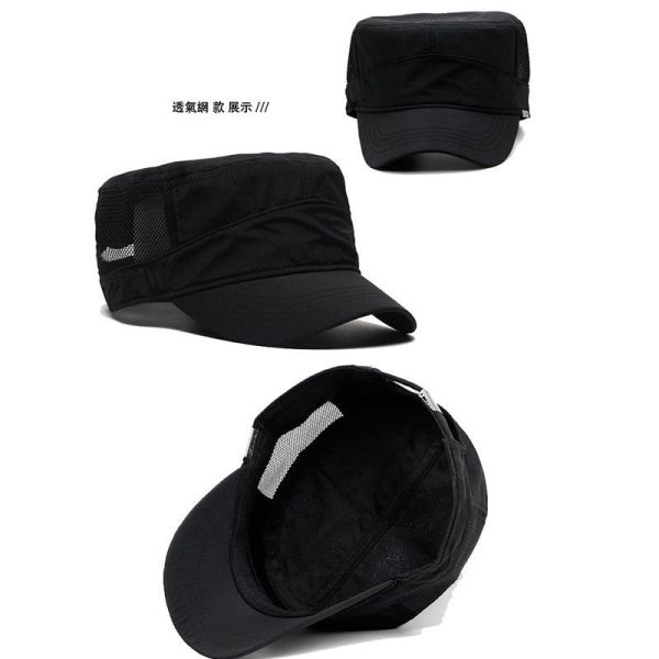 大頭圍軍帽 平頂帽 速乾透氣休閒帽 帽子,軍帽,透氣帽,大頭圍帽子,平頂帽,美式帽子,叫阿潮