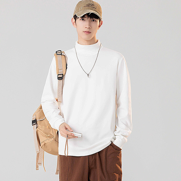 半高領長袖t恤 保暖不厚重 素色保暖衣 保暖衣,長袖t恤,冬天上衣,發熱衣,叫阿潮