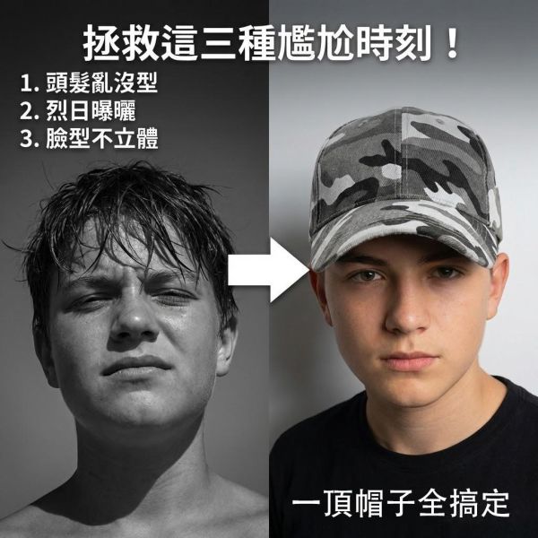 現貨【灰色迷彩】棒球帽 帽子,棒球帽,迷彩