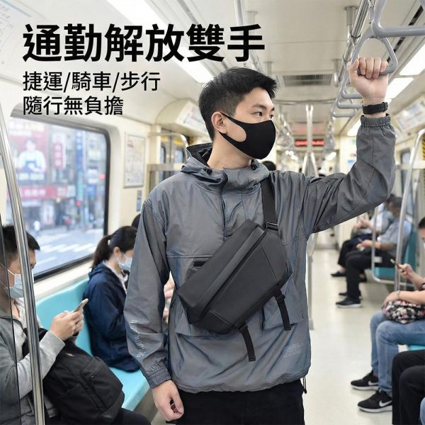 機能防波潑水耐磨 多夾層斜背包 郵差包,側背包,防潑水背包,斜背包,腰包,男生背包,叫阿潮