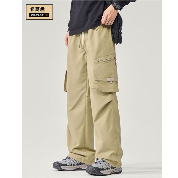 美式工裝 側邊口袋 寬鬆個性 休閒長褲 美式工裝,工裝褲,工作褲,休閒長褲,長褲,男生長褲,叫阿潮
