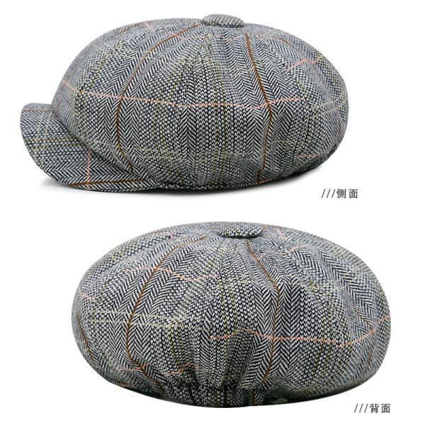 歐美復古風 格紋 貝雷帽 畫家帽 八角帽 帽子,貝蕾帽,報童帽,八角帽