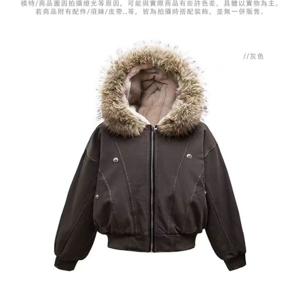 情侶外套 厚刷毛 保暖毛領 夾克 外套 情侶外套,厚外套,保暖外套,連帽外套,防風,男生外套,女生外套,夾克,叫阿潮