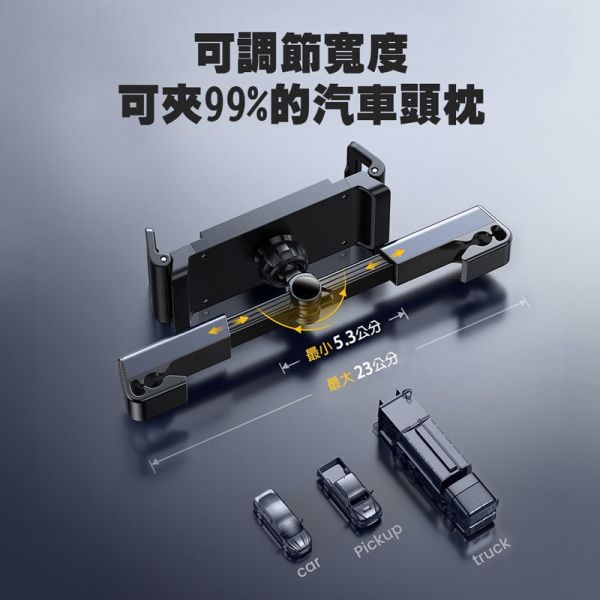 Lisen 巨力車載後枕支架 手機支架,手機架,支架,車用支架,車載支架,叫阿潮