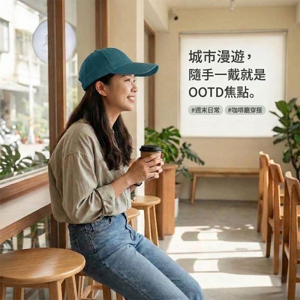 大頭圍帽子 修飾臉型硬挺休閒帽 帽子,棒球帽,大頭圍帽,長帽沿,叫阿潮,硬頂帽