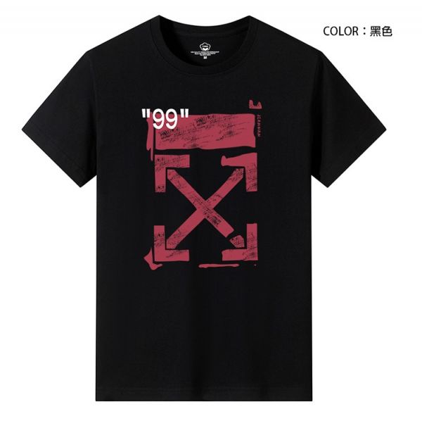 加大尺碼 情侶 X箭頭 舒適 透氣 棉質 短袖T恤 上衣,T恤,短袖,情侶,棉t,男生t恤
