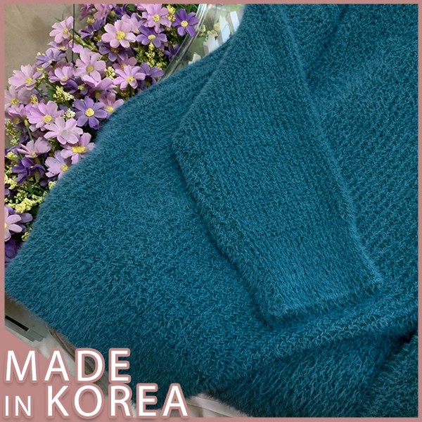 (正韓貨.現貨) KOREA 開岔修飾 慵懶感 材質柔軟 毛衣 韓國,女裝,衣服,外套,褲子,大衣,針織毛衣