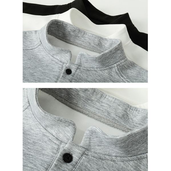 韓系 亨利領長袖上衣 百搭素色 長袖t恤 長袖t恤,亨利領,冬天上衣,韓系衣服,叫阿潮