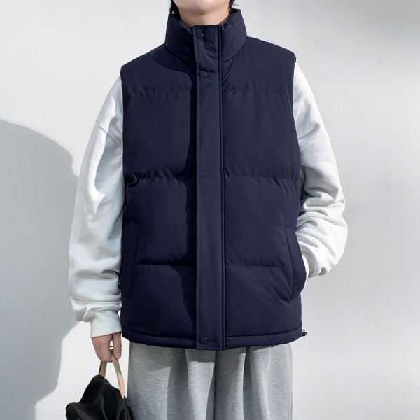 【加大尺碼】防風立領 鋪棉保暖 禦寒背心外套 鋪棉,保暖,背心,外套,男生背心,叫阿潮