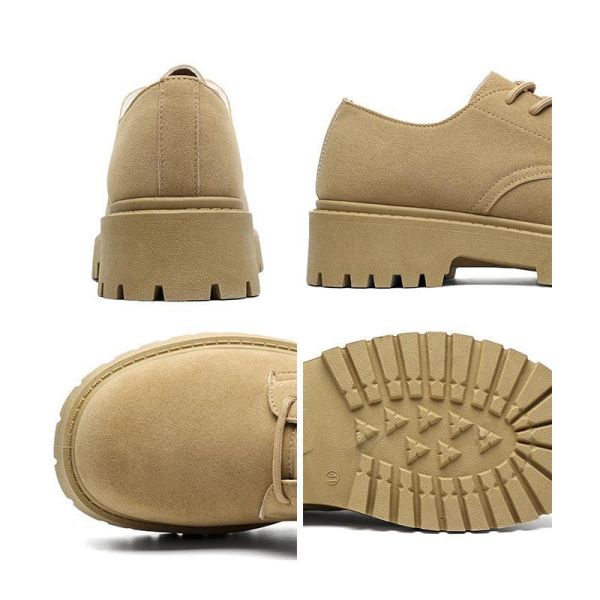 復古麂皮厚底德比鞋 男生工裝鞋 防滑百搭男鞋 德比鞋,厚底鞋,休閒鞋,麂皮鞋,鞋子,增高鞋,叫阿潮,工裝鞋