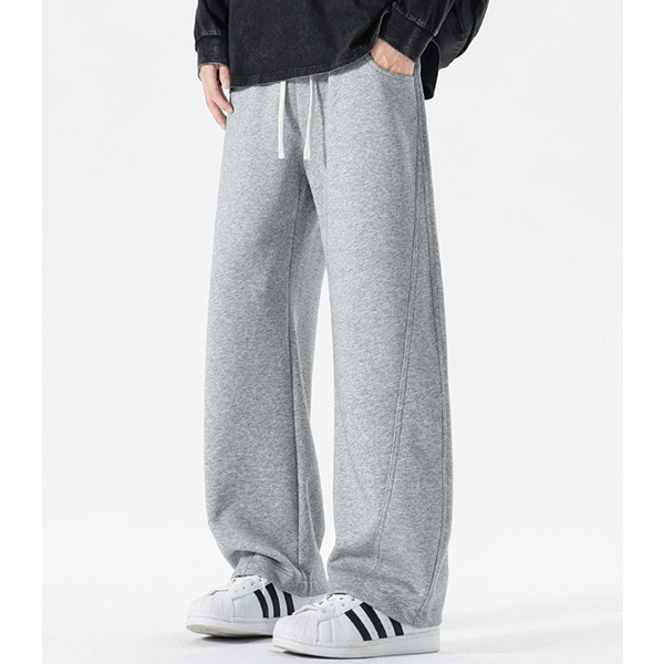 彎刀褲 情侶褲 闊腿褲 寬鬆有型 休閒長褲 彎刀褲,闊腿褲,寬褲,休閒長褲,男生長褲,情侶,長褲,叫阿潮