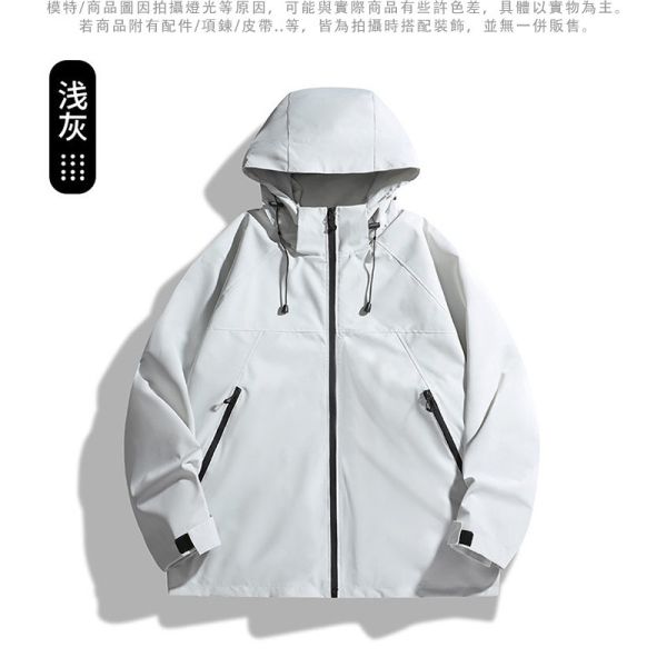 情侶款 防潑水 防風 內透氣網設計 戶外穿 風衣 連帽外套 外套,情侶外套,防潑水,風衣,衝鋒,叫阿潮,連帽外套,男生外套,女生外套