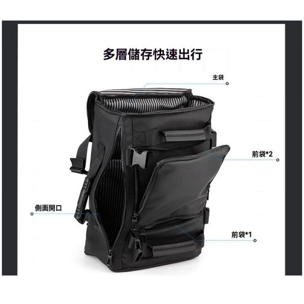 機能防波潑水耐磨 多功能旅行包 筆電包,背包,防潑水書包,學生書包,旅行背包,叫阿潮