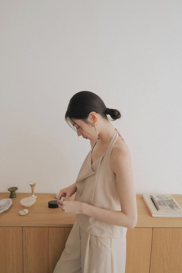 交叉扭轉時髦耳夾(金/銀) 