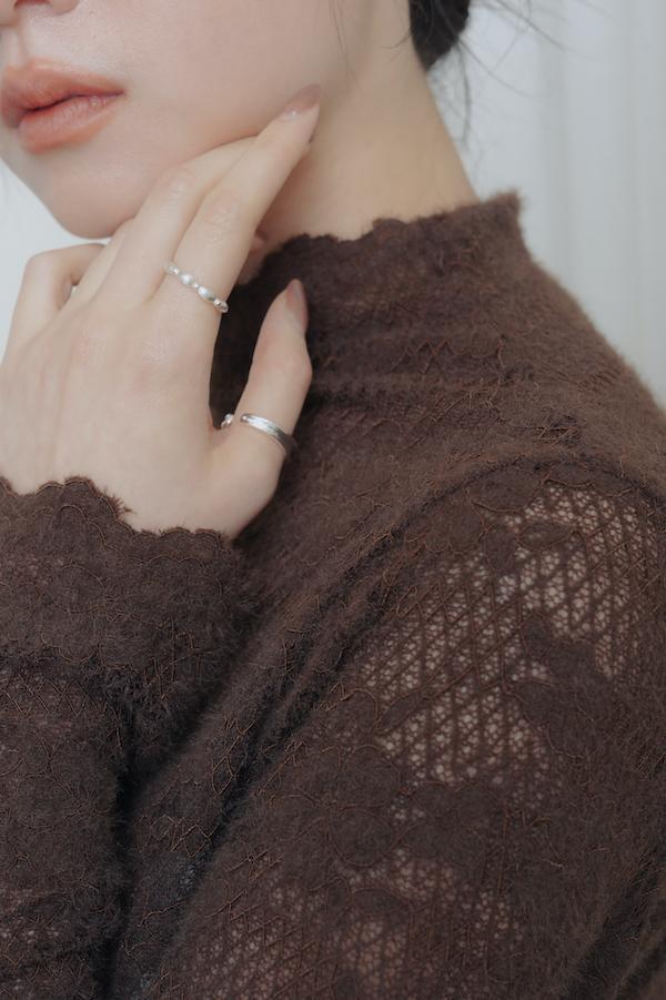 簡約時髦套戒二入組 