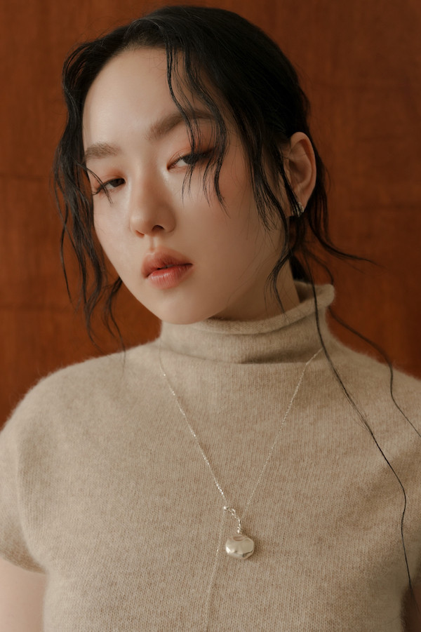 不規則墜飾純銀項鍊 