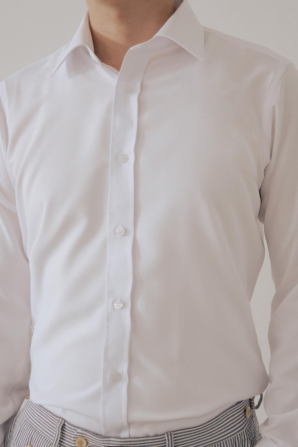 良夫洋服聯名男士襯衫(白) 