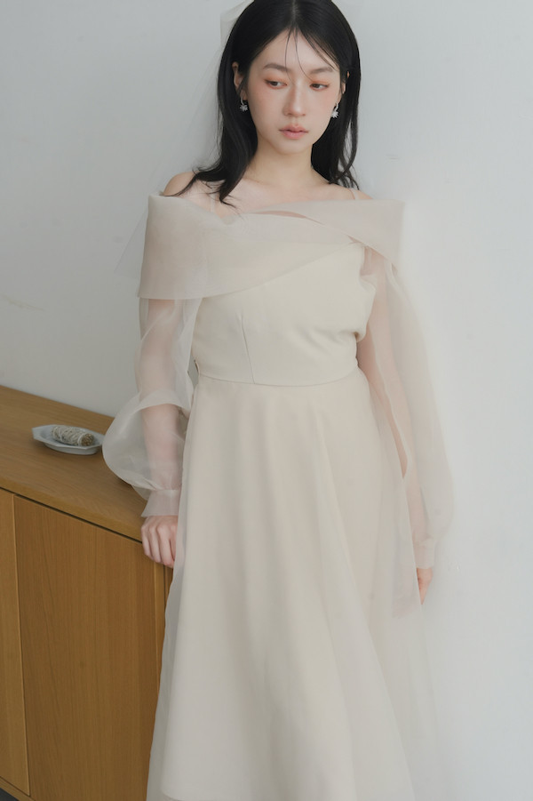 煙花水鑽珍珠耳針 