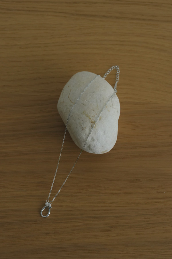 簡約925純銀圈圈項鍊 