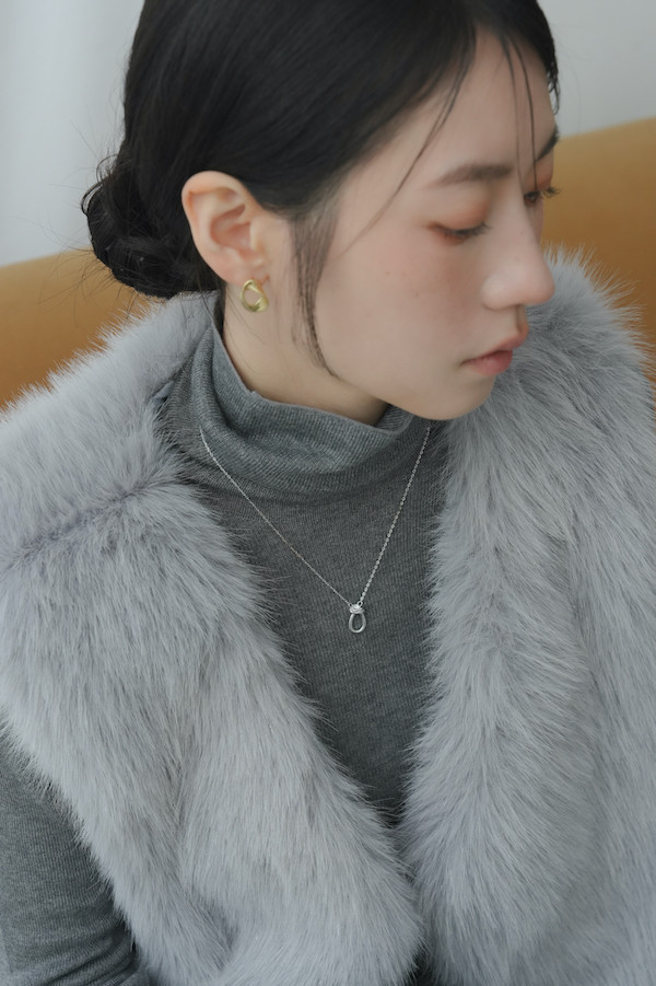 簡約925純銀圈圈項鍊 