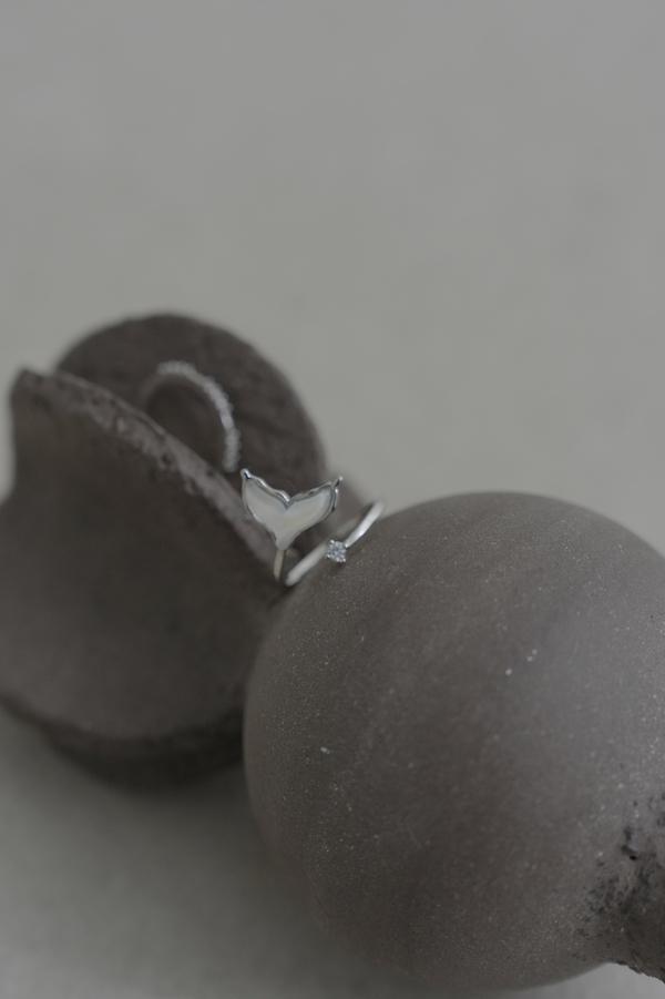 人魚尾巴二入套戒組 