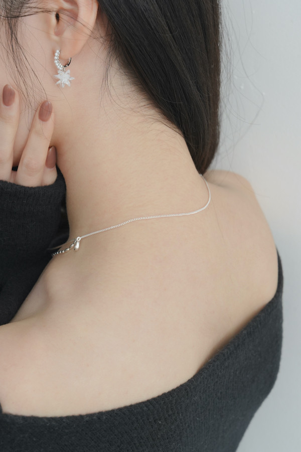 貝殼珍珠雙鍊項鍊 