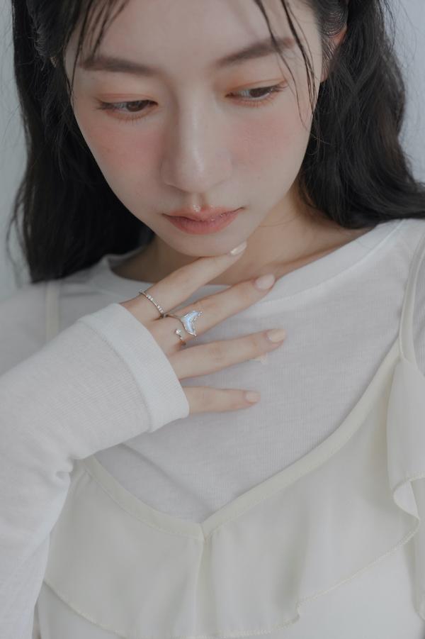 人魚尾巴二入套戒組 