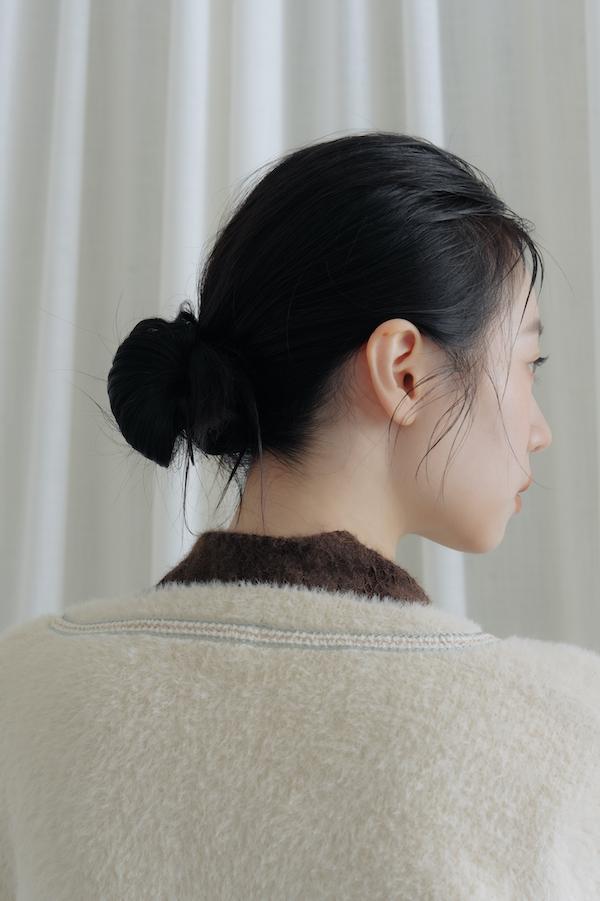 彩線縫邊親膚口袋外套(杏) 