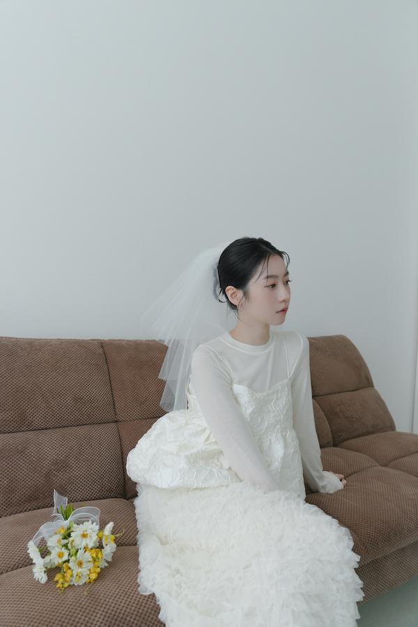 天絲羊毛圓領打底上衣(白) 