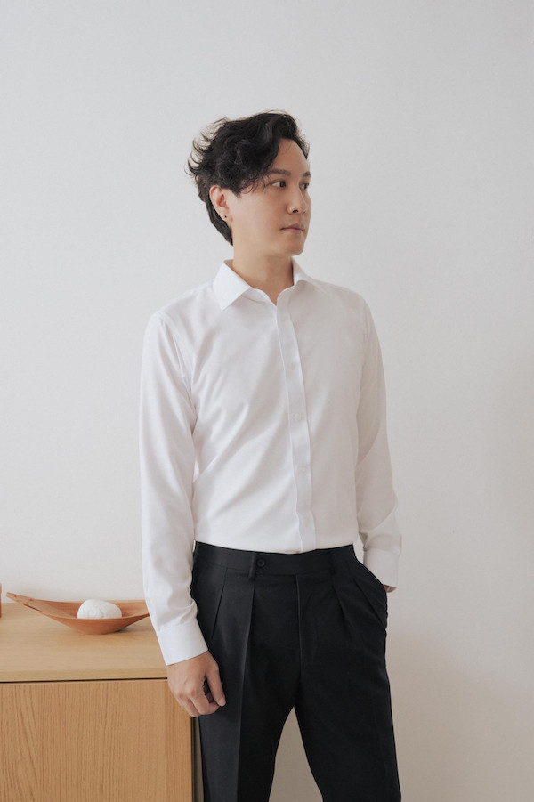 良夫洋服聯名男士襯衫(白) 