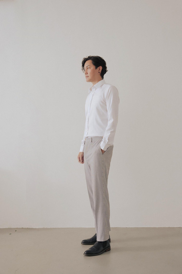 良夫洋服聯名男士襯衫(白) 
