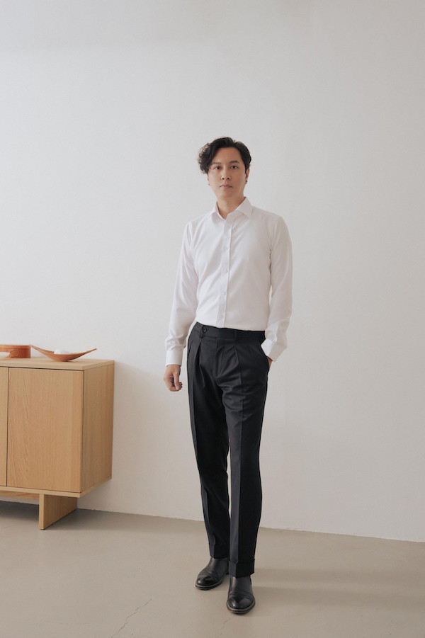 良夫洋服聯名男士襯衫(白) 