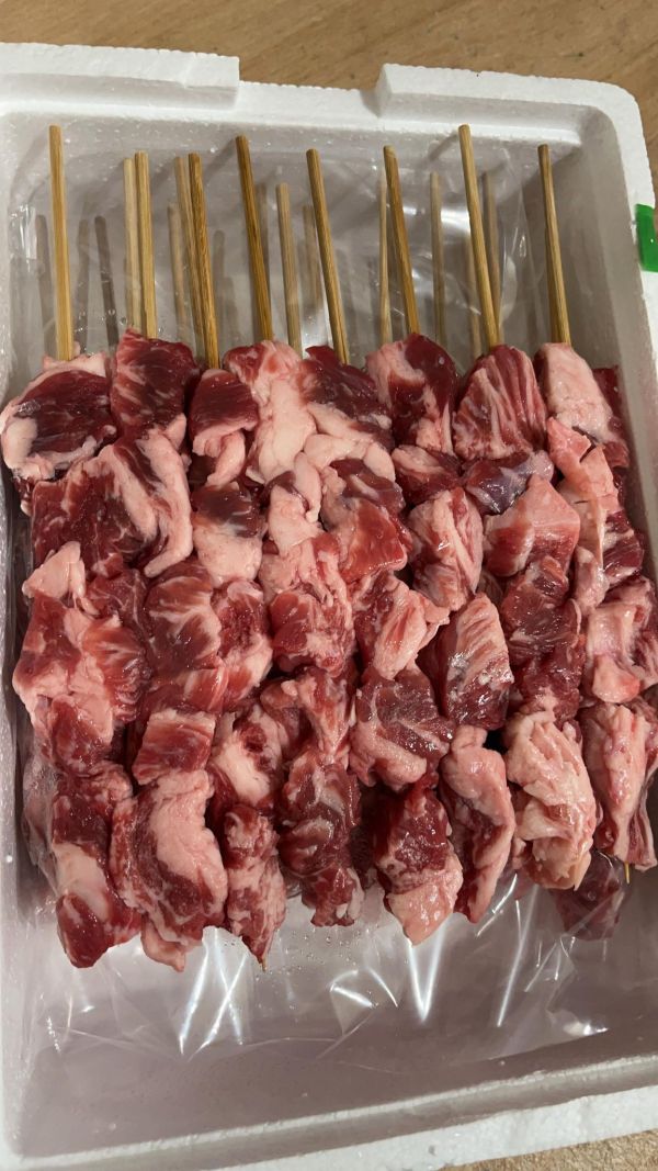 原味牛肋串5入 