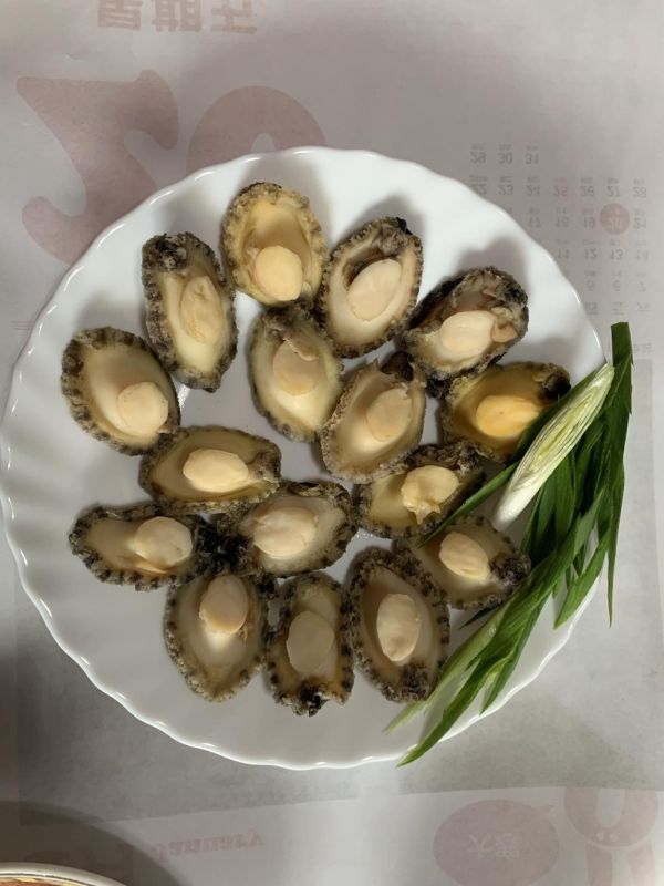 帶殼鮑魚22P 
