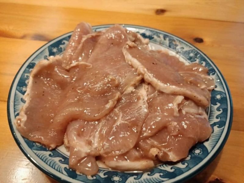 醃製里肌肉燒烤片11-14片 